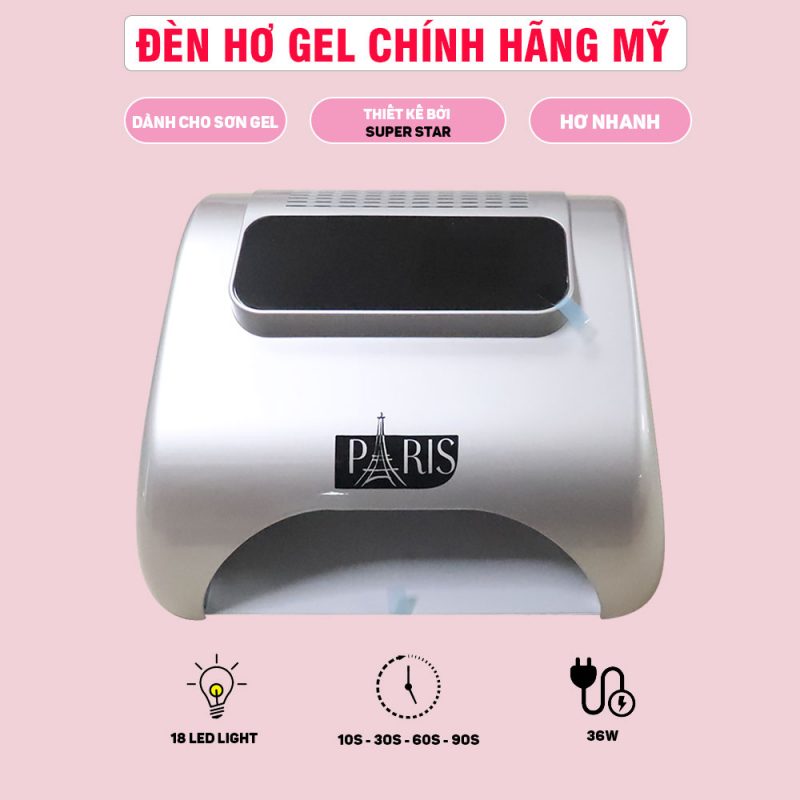 Đèn hơ sơn Gel chính hãng Mỹ